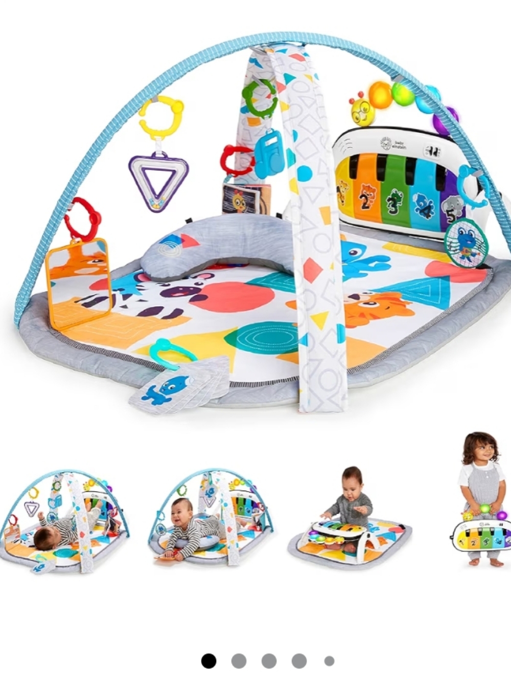 Baby Einstein 4‑in‑1 Kick ’n Tunes Play Gym